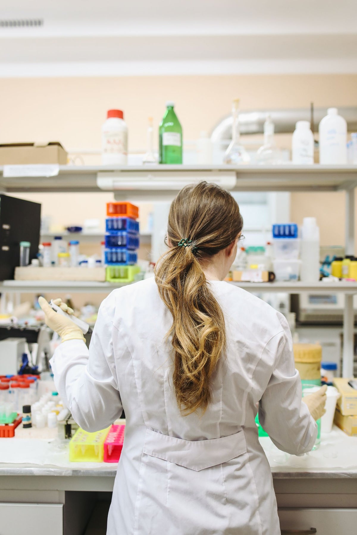 Scientist working in a laboratory