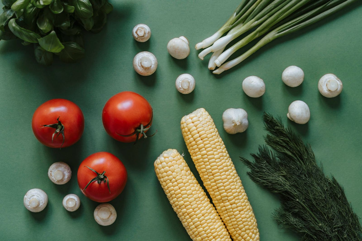 Variety of vegetables on a table
