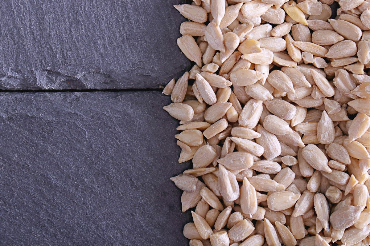 Close-up of sunflower seeds